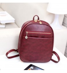 korean Leather Backpack