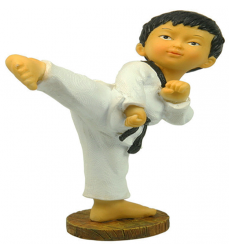 arti-marziali-coreane-taekwondo-calcio-laterale-karate-figure-gadget
